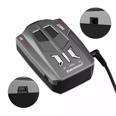 16-Band 360° Car Trucker Speed Voice Alert Warning V9 Laser Radar Detector New • $13.29