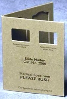 Fisher Case Of 720 Cardboard Mailer - Holder For Microscope Slides Free Shipping • $149