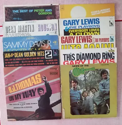 Lot Of 10 1960's POP Original Vinyl LP Records - Jan & Dean The Monkees & More • $33