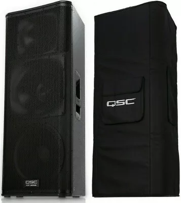 QSC KW153 Active DJ 1000W Amplified Class-D 3-way PA Powered Speaker + QSC Cover • $1899.99