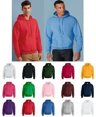 £17.08 • Buy Mens Hoodie Heavy Blend Adult Hooded Sweatshirt Jumper Top Sweat GildanS-5XL