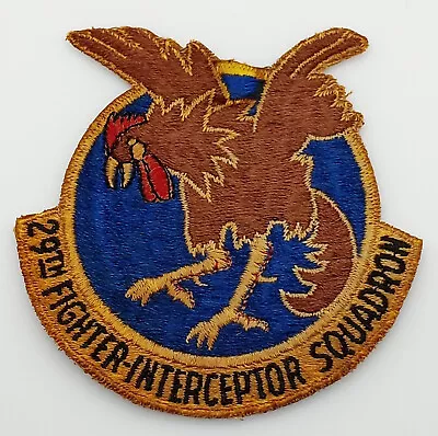 $100 • Buy Vintage USAF 29th Fighter Interceptor Squadron Patch