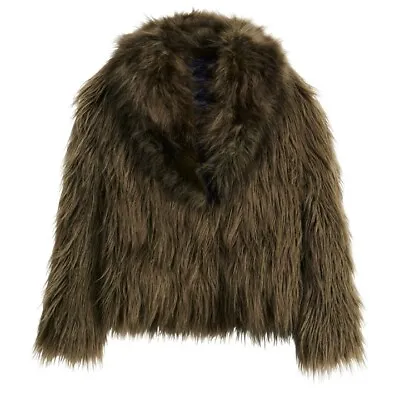 H&m Studio  Collection Faux Fur Waistcoat Size  Xs • $199.99