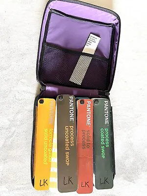 Pantone Ultimate Color Survival Guide Kit W/ Case 5 Color Guides Coated Uncoated • £173.71