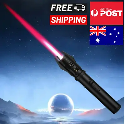 Lightsaber Metal Windproof Butane Gas Lighter 360 ° Turbine Torch Jet Lighter • $32.99