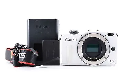 Canon EOS M2 18.0MP Digital Compact Camera Body White From Japan [Near Mint] • $406.88