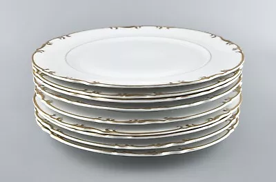 *Vintage Mikasa Fine China Venice Japan Gilded 10.5  Dinner Plates 9-Piece • $99.99