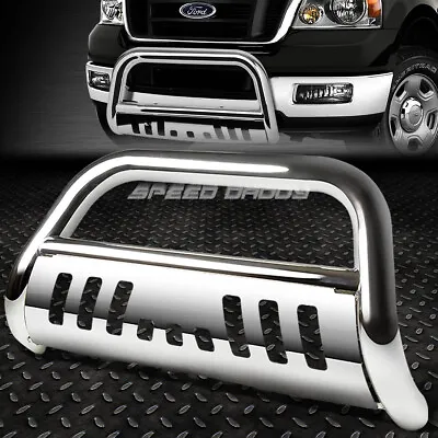 For 04-16 Ford F150 Non-ecoboost/03+expedition Chrome Bull Bar Push Bumper Guard • $122.88