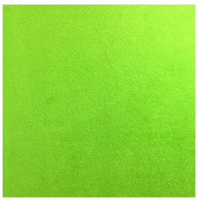 Velboa Fabric SOLID LIME Short Pile Faux Fur 60  W / Sold By The Yard • $5.99