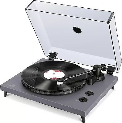 1 BY ONE Rock Pigeon Vinyl Record Player Belt-Drive  Built-in Phono Preamp • $64.34