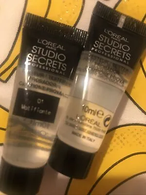 L'Oreal Studio Secret Anti Shine Mattifying Skin Primer 20ml Matte Effect £14 • £3.99