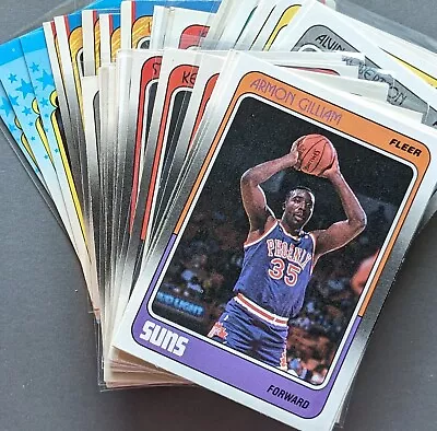 1988-89 Fleer Basketball Cards & Stickers SEE SCANS .10¢ Shipping After 1st One • $1.79