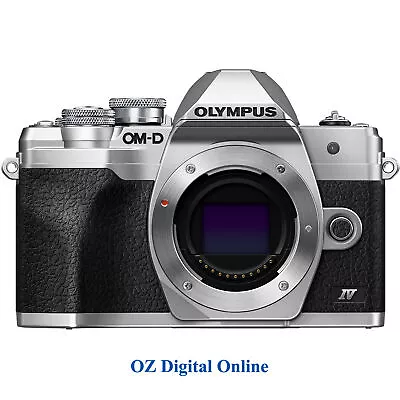 Olympus OM-D E-M10 IV Body Silver (kit Box) • $1059