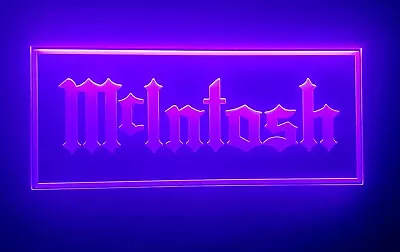 MCINTOSH LED Signs Logo Home Audio Sound Speaker Amplifiers Neon Light Sign New • $152.10