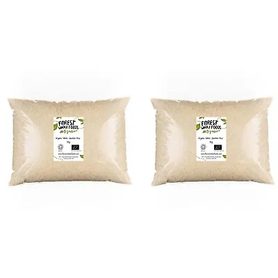 Organic White Jasmine Rice 10kg - Forest Whole Foods • £45.98