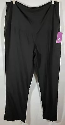 Maternity Scrub Pants NWT Med Couture Plus One Women's Black • $14