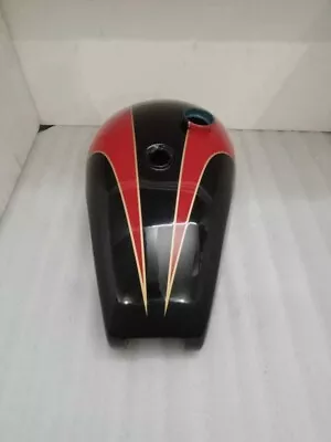 $232 • Buy TRIUMPH T140 RED & BLACK PAINTED STEEL FUEL PETROL GAS TANK |Fit For