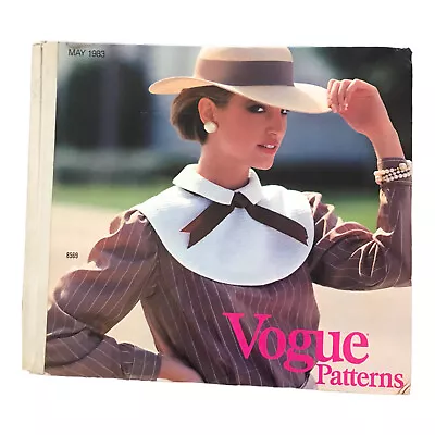 VTG May 1983 Vogue Store Counter Pattern Catalog Book- Heavy  Catalog Book • $119.99