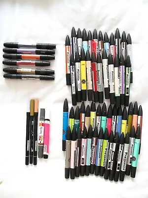 63 X RARE Original Letraset Promarker Graphic Design Art Magic Marker • $63.16