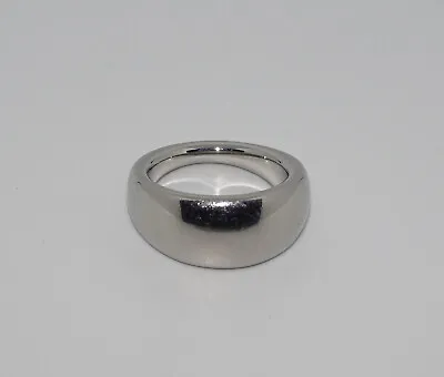 Beautiful Calvin Klein Polished Stainless Steel Ring UK Size P • £20