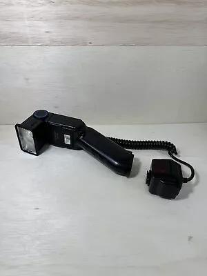 Quantaray QTB-7500A Off-Camera Flash W/ Handle And Module NK For Nikon • $39.99