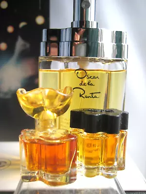 70s PARFUM 1.7 Oz 8/90s EDT Oscar De La Renta Vintage Perfume Eau De Toilette • $28.75