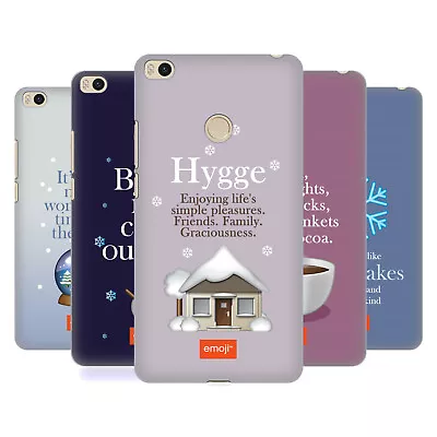 OFFICIAL Emoji® WINTER QUOTES HARD BACK CASE FOR XIAOMI PHONES 2 • $15.35