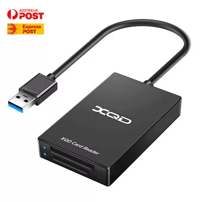 Rocketek XQD / SD USB 3.0 Memory Card Reader Adapter For Sony G / M Series/Lexar • $42.95