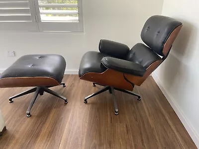 $100 • Buy Herman Miller Eames Lounge Chair Ottoman Footstool Mid Century MCM