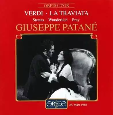 Signed By BRIGITTE FASSBAENDER Verdi La Traviata PATANE Live Orfeo 2CD Box MINT • $39.99