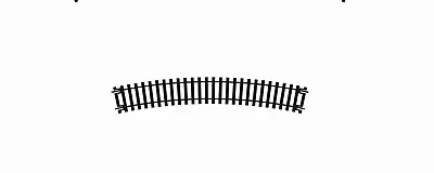 Hornby R608 OO Gauge Third Radius Standard Curve • £5.20