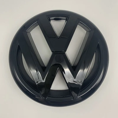 $55 • Buy Glossy Black Front  Emblem For VW Jetta Sedan 2011-14 MK6 