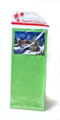 Christmas Decorated List Magnetic Notepads Set Of 2 New • $3.95