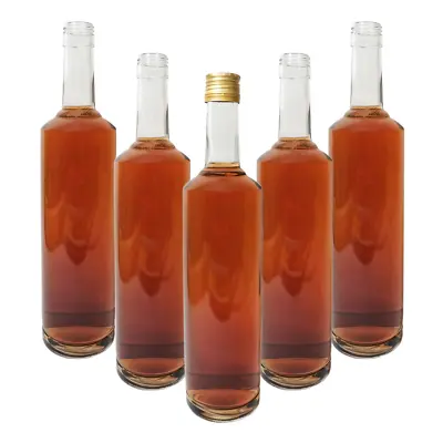 Glass Bottles LINA 750ml - 75cl +Screw Cap Home Brewing Gin Spirit Wine Liqueur • £6.99