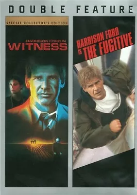 WITNESS + THE FUGITIVE New Sealed DVD Harrison Ford Double Feature • $9.94