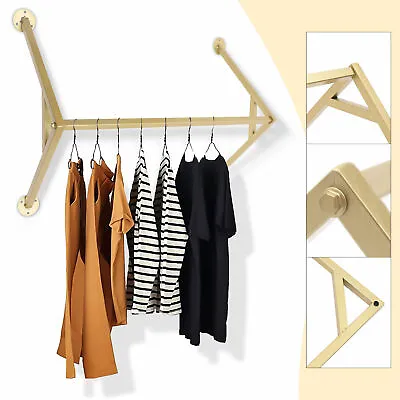Metal Garment Cloth Rack Hanger Closet Rails For Clothing Retail Store Home Iron • $20.90