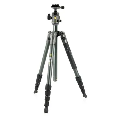 Vanguard VEO 2 235AB (Black) Aluminum Travel Tripod Kit W/Ball Head Arca Q/R • $139.99