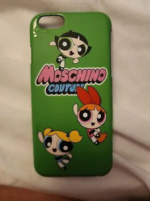 SS16 Moschino Couture Jeremy Scott Powerpuff Girls Case For Iphone 6/6S Plus • $10