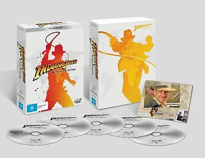 $129.95 • Buy BRAND NEW Indiana Jones 4-Movie Collection (4K UHD Blu-Ray) Box Set