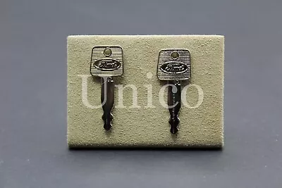 Custom Made DIY Cufflinks Handmade Car Vintage Ford Key Silver Mustang Auto • $21.99