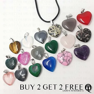 £3.99 • Buy Love Heart Chakra Necklace Quartz Reiki Crystal Healing Point Cut Pendant Yoga