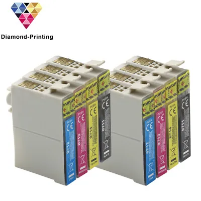 £7.32 • Buy 8 Ink Cartridge Non-oem For Epson DX6050  DX7400 DX7450 DX8400 DX8450 DX9400