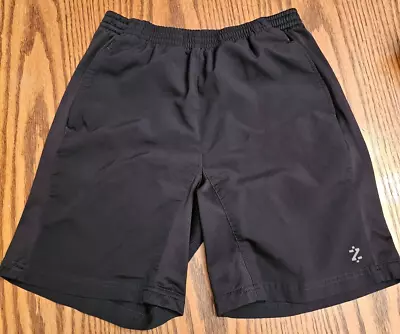 Izod Athletic Basketball Gym Shorts Mens Small Pull On Pockets Black • $10.79