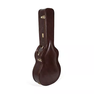 Crossrock Sturdy Arched Wooden Case Fits 12 Fret Martin GuitarSemi-vintage Look • $147.99