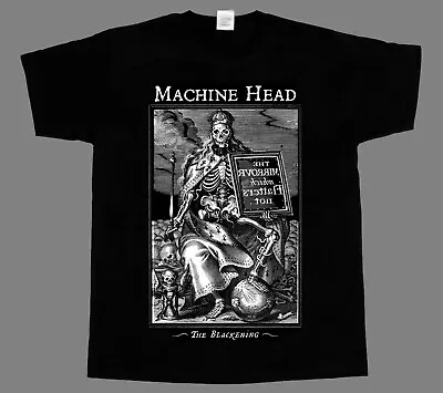 £19.19 • Buy Machine Head The Blackening BLACK SHORT/LONG SLEEVE T-SHIRT