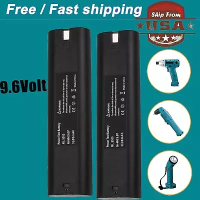 2Pack For MAKITA 9.6Volt NiCD 9000 9001 9033 632007 Tool Battery Eplacement • $17