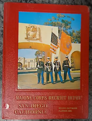 Marine Corps Recruit Depot San Diego Cal 2nd Battalion Platoon 2126 Yearbook • $17.99