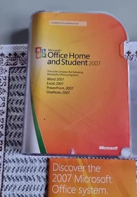 Microsoft Office Home And Student 2007 • £21