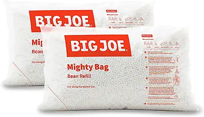 $24.99 • Buy BEAN BAG FILLER REFILL Lounge Beans 2-Pack 100 L Polystyrene Big Joe Chair