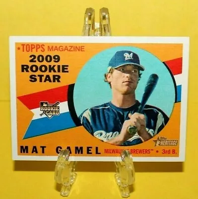  Mat Gamel 2009 Topps Magazine Collectible MLB Rookie Star Card  • $4.95